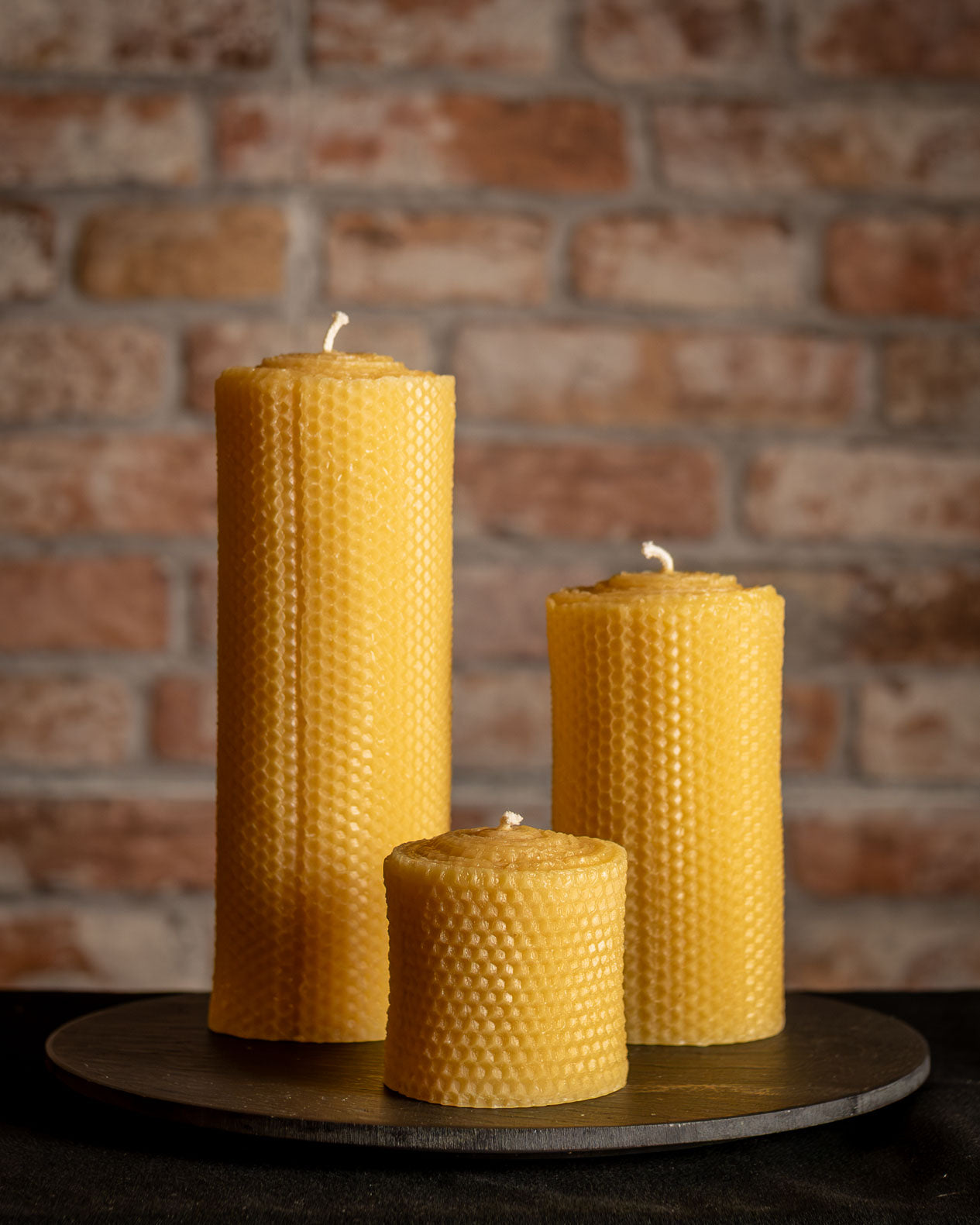 Honeycomb Pillars Candles