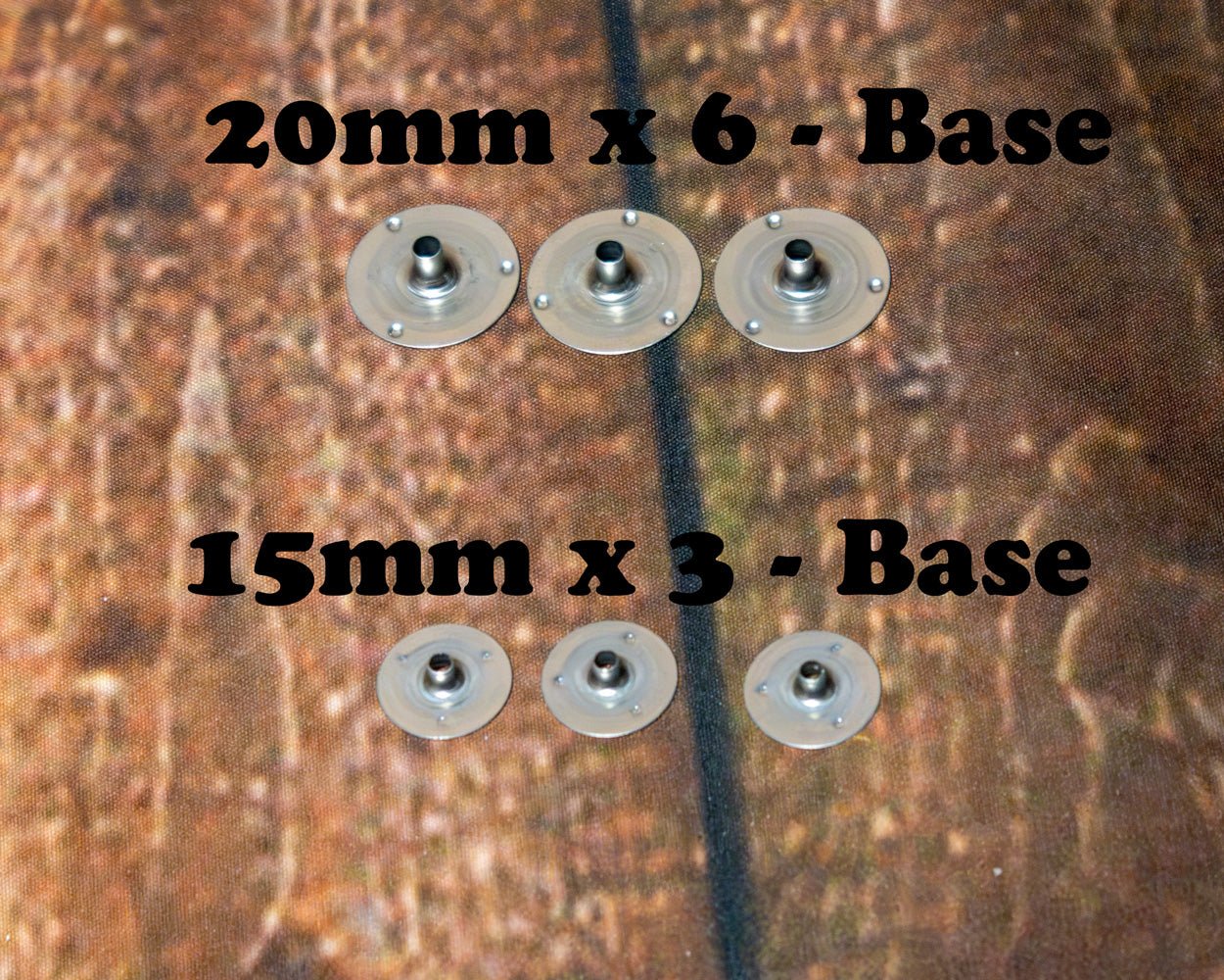 20 mm x 6 mm Sustainer Base