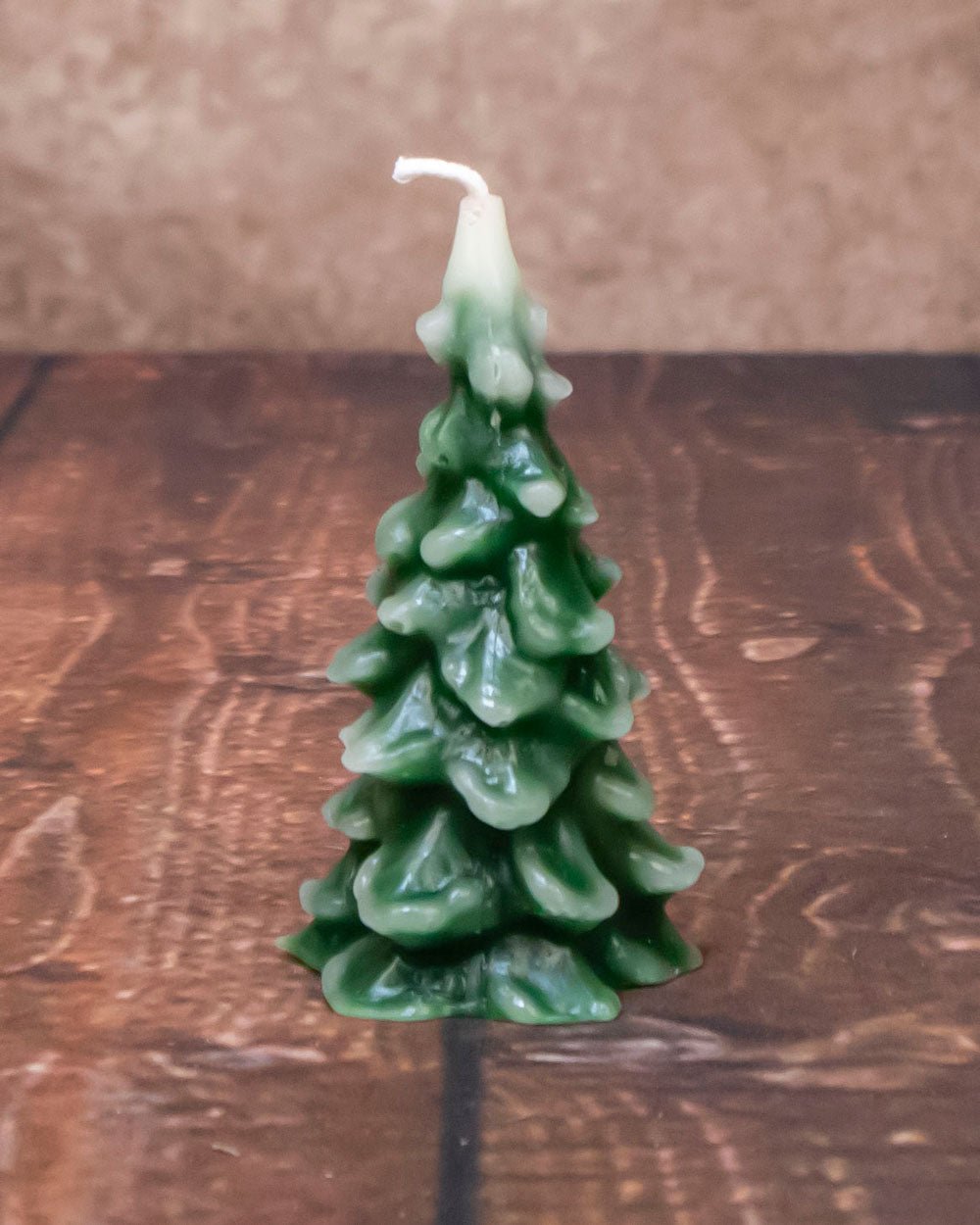 Frosted Green Pine Trees