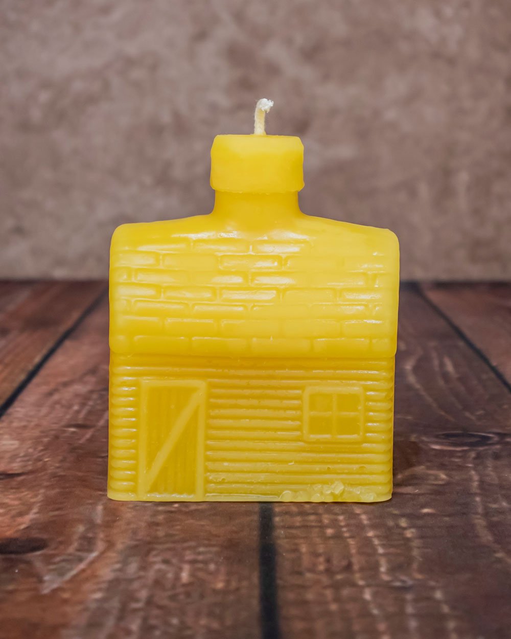 Unique Beeswax Log Cabin