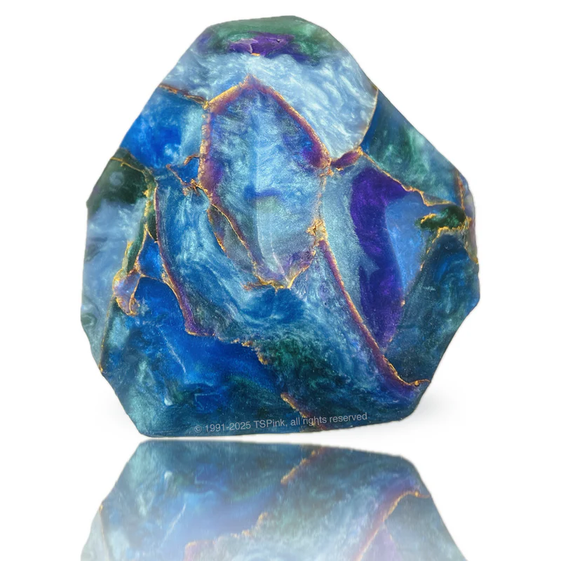 Opal™ SoapRocks® • October Birthstone Soap • Peach Melon Gardenia