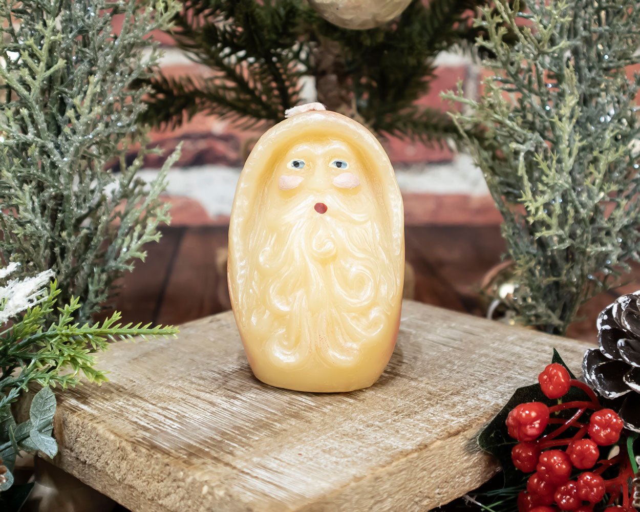 Painted Santa Head