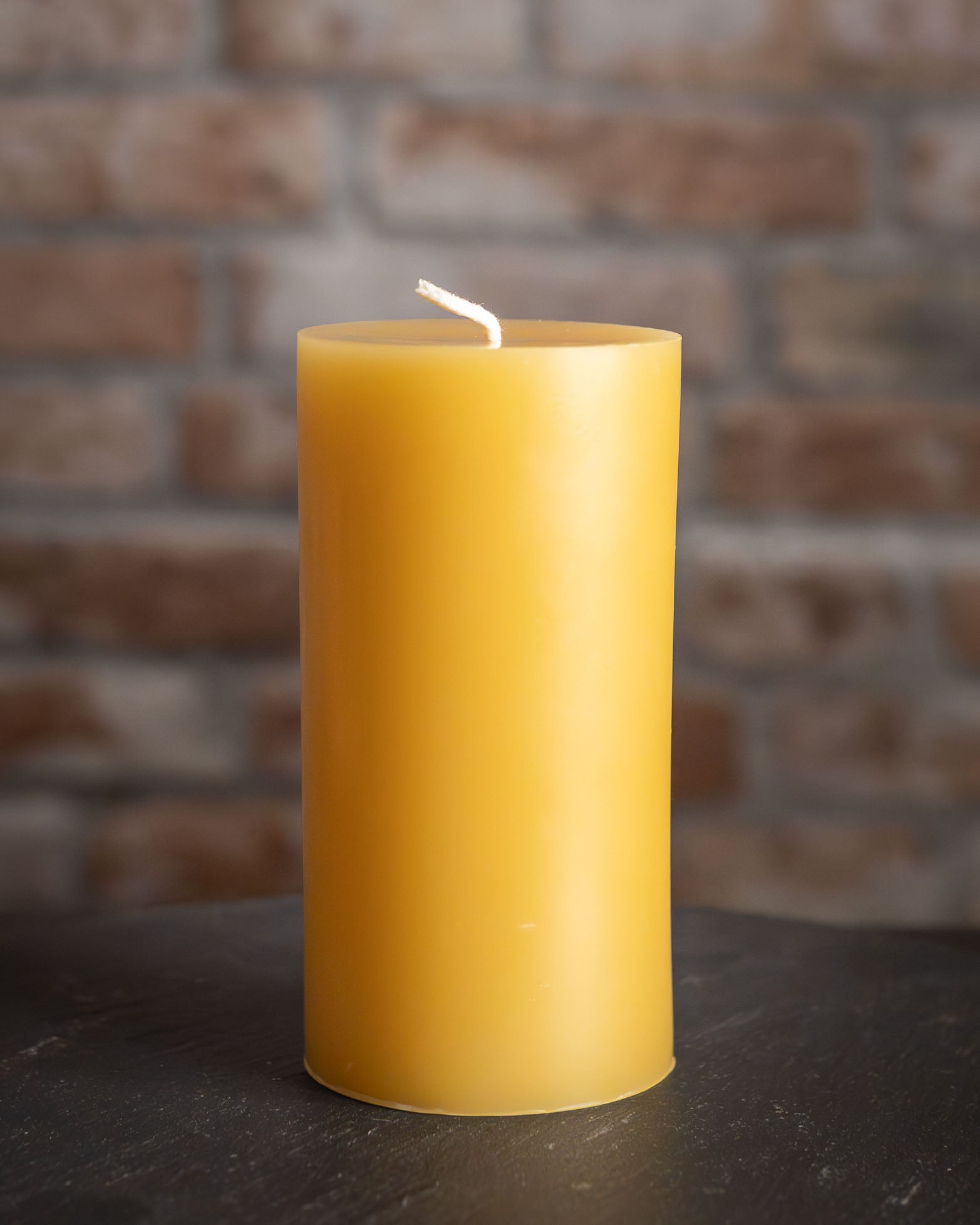 Smooth Beeswax Pillar Candles