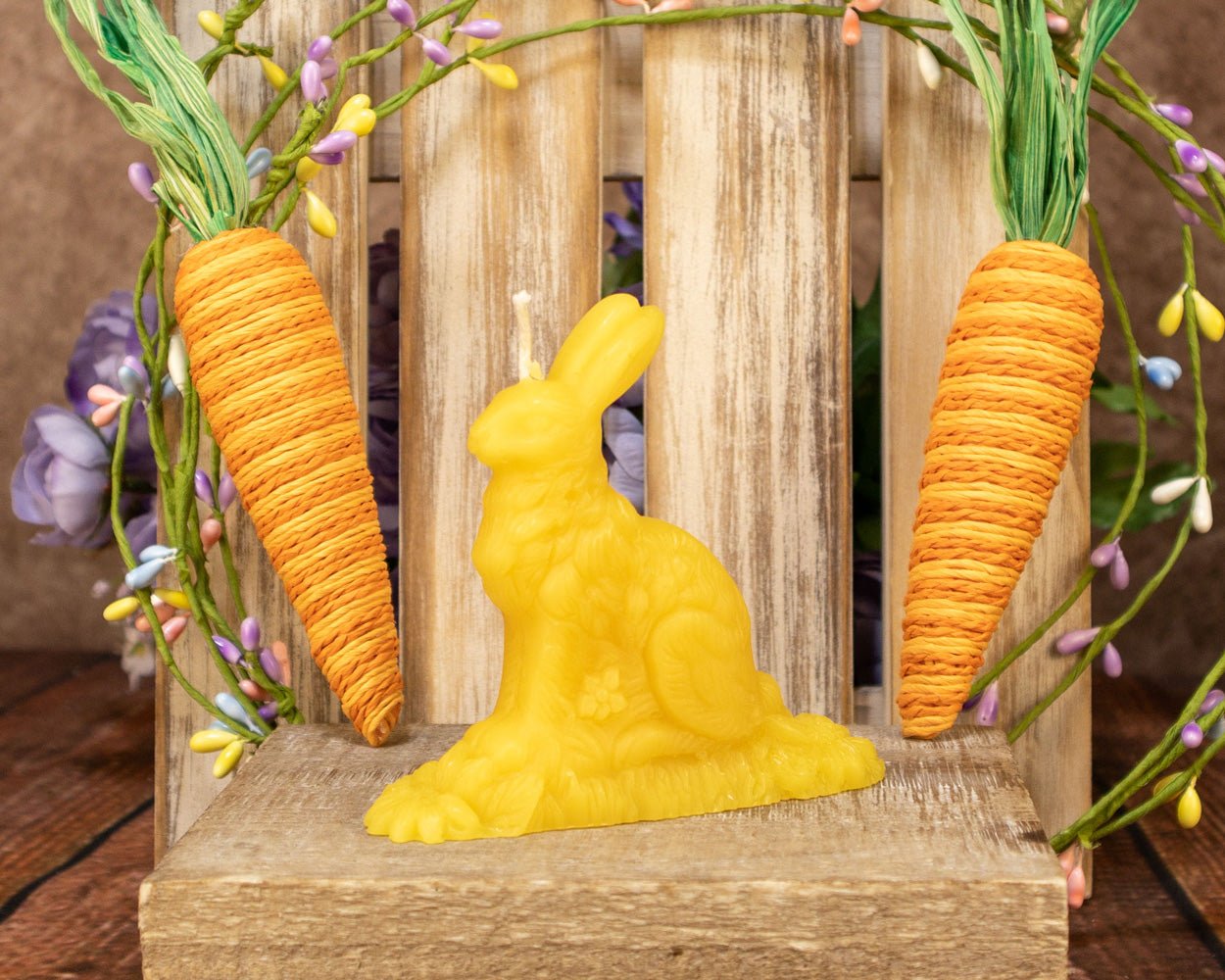 Sitting Rabbit | Beeswax Bunny Candle