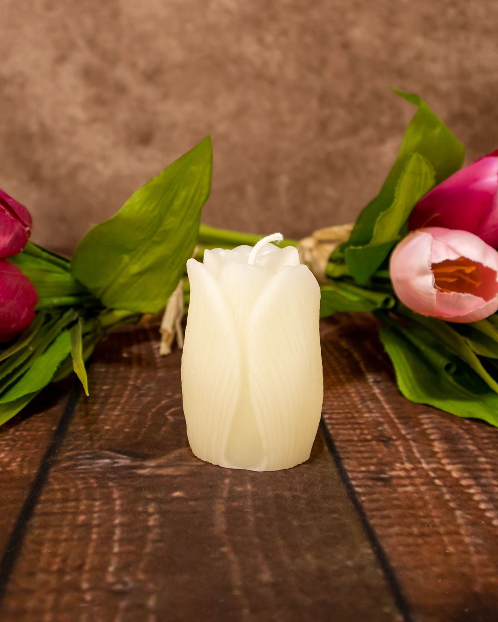 Spring Tulip Beeswax Votive