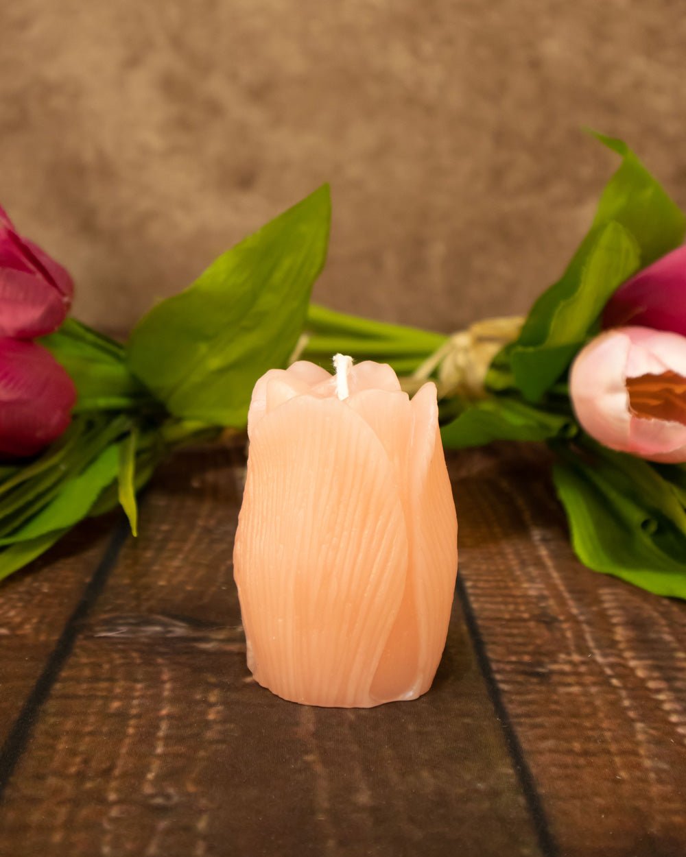 Spring Tulip Beeswax Votive