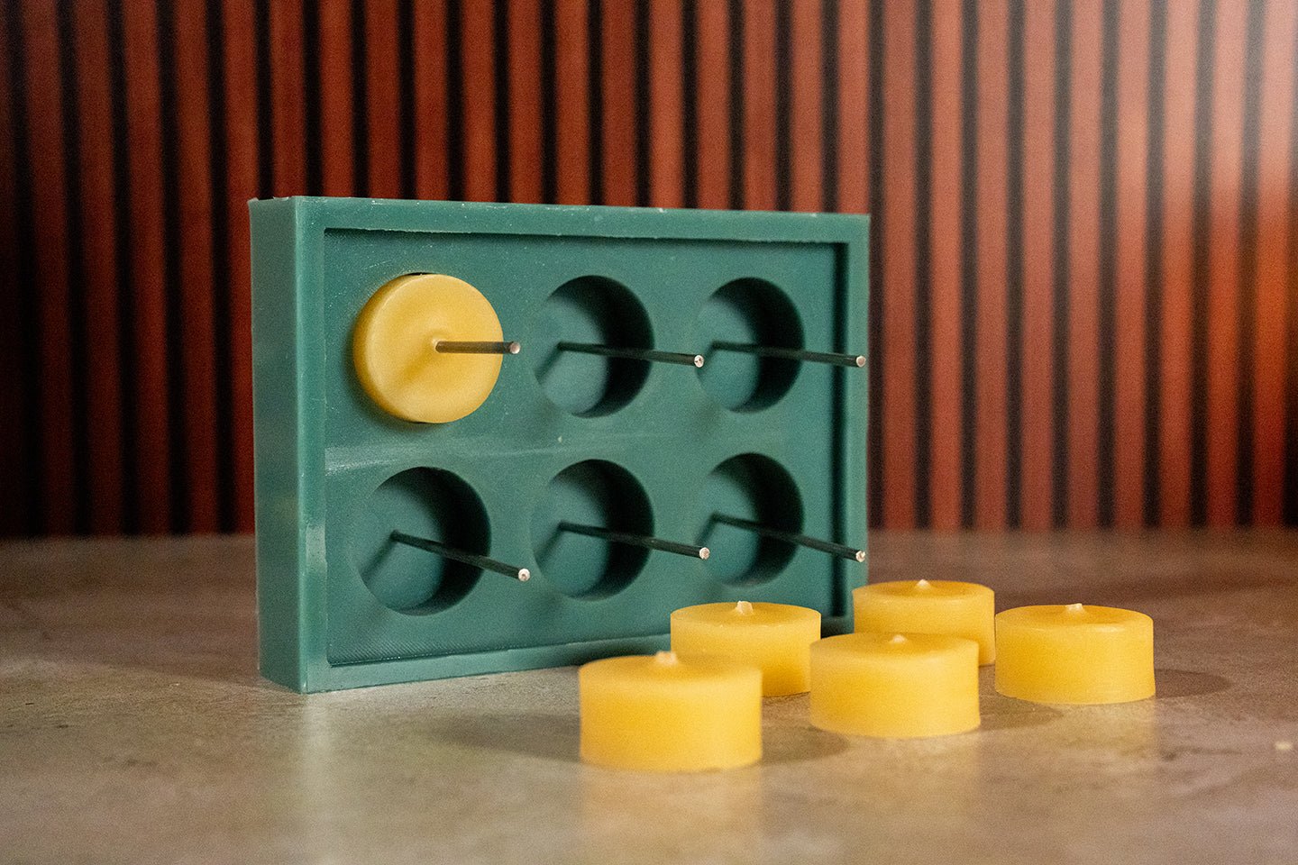 How to Make Beeswax Tealights Using a Tealight Mold