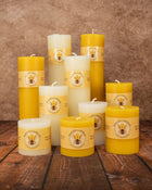 Classic USA Beeswax Pillar Candle Collection-Beelite Candles