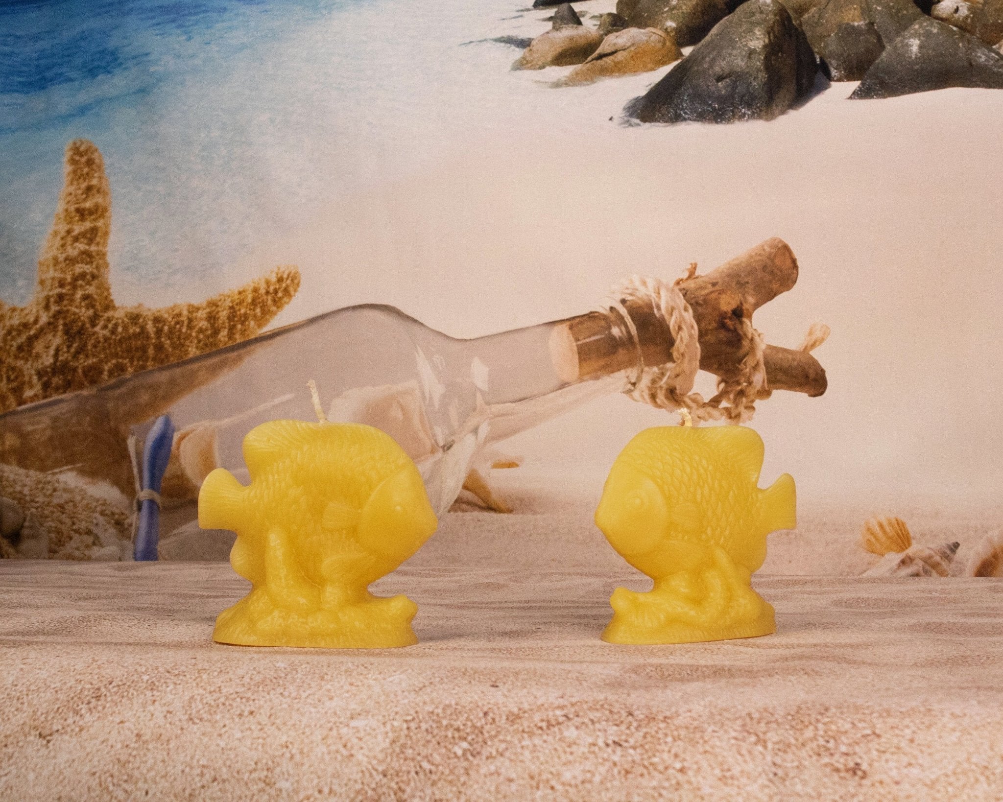 Beach Life themed candles - Beelite Candles