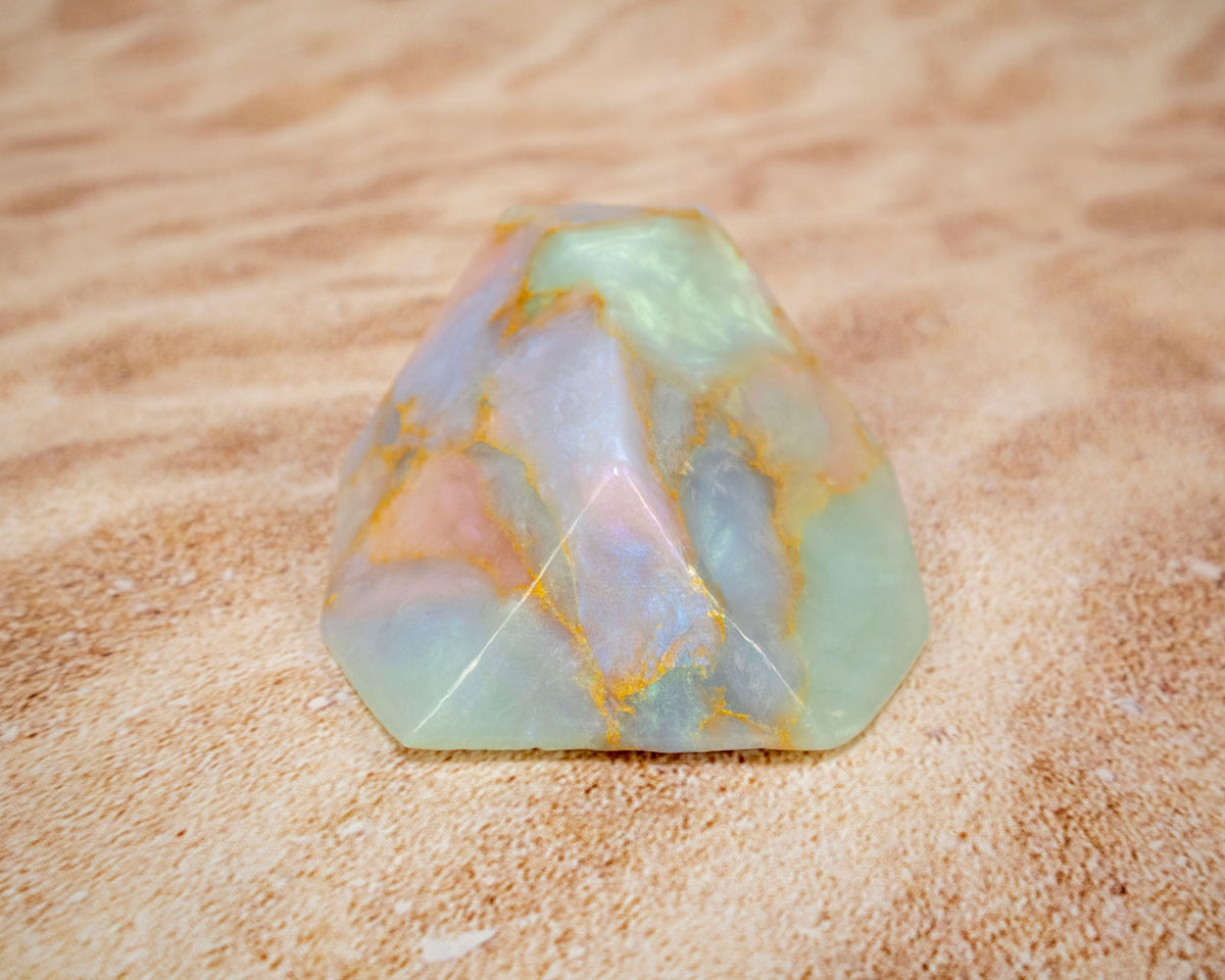 Opale blanche aurore 