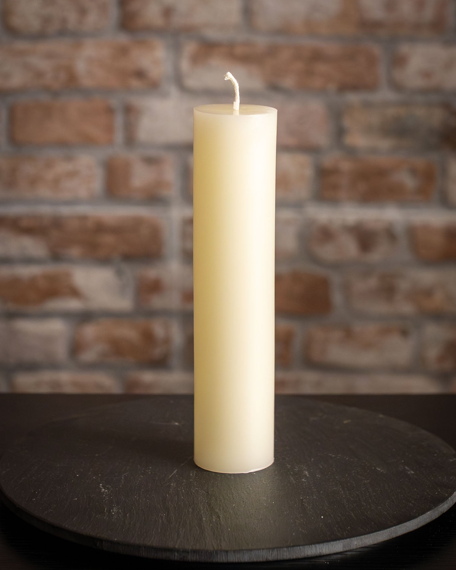 Smooth Beeswax Pillar Candles