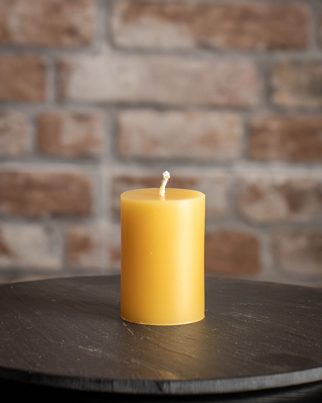 Smooth Beeswax Pillar Candles