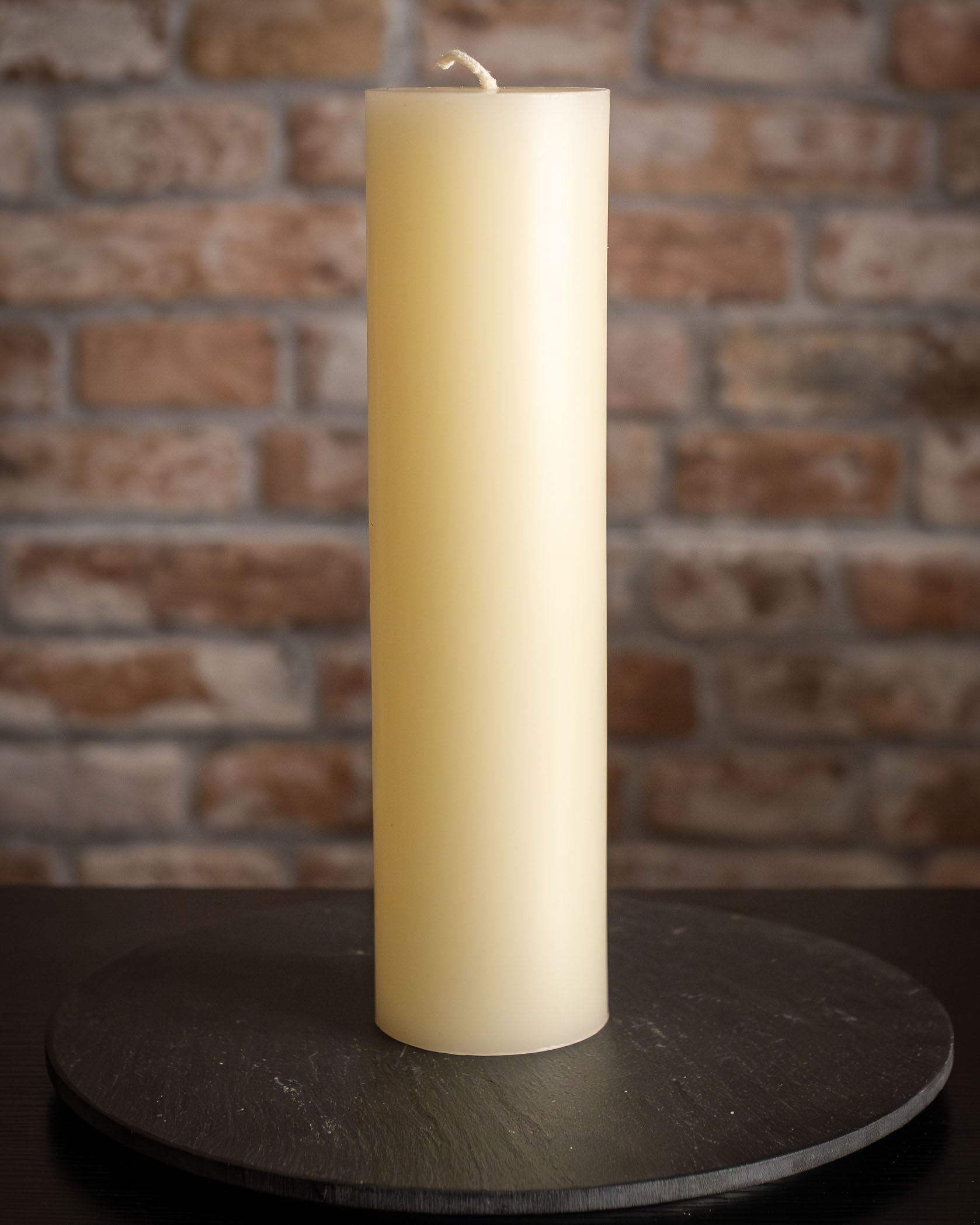 Smooth Beeswax Pillar Candles