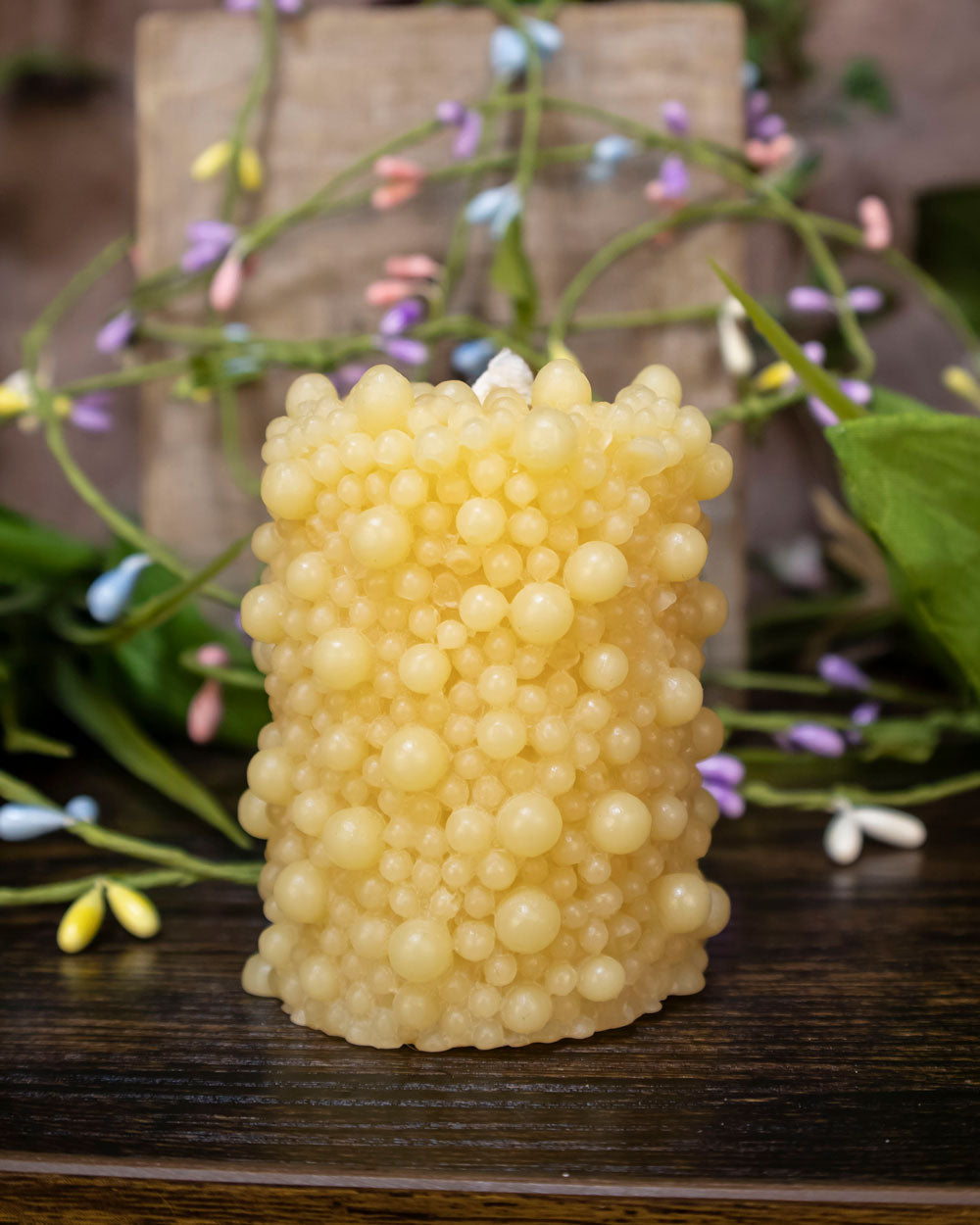 Bubble Pillar Candle