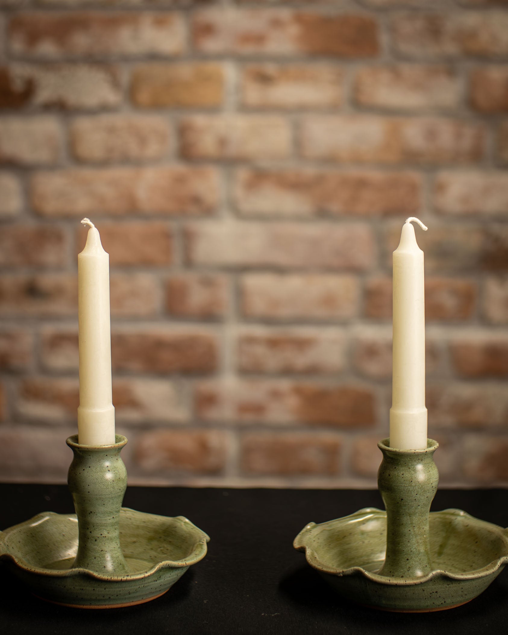 Beeswax Colonial Tapers (Pair)