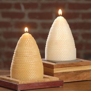 Hand-Rolled 4x6 Beeswax Skep