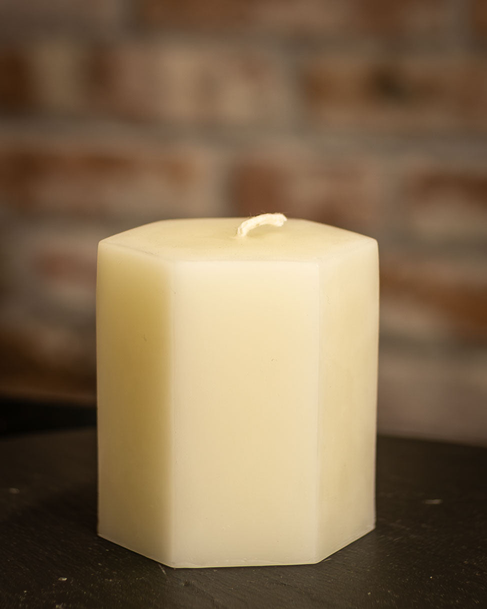 Hexagon Pillar Candles