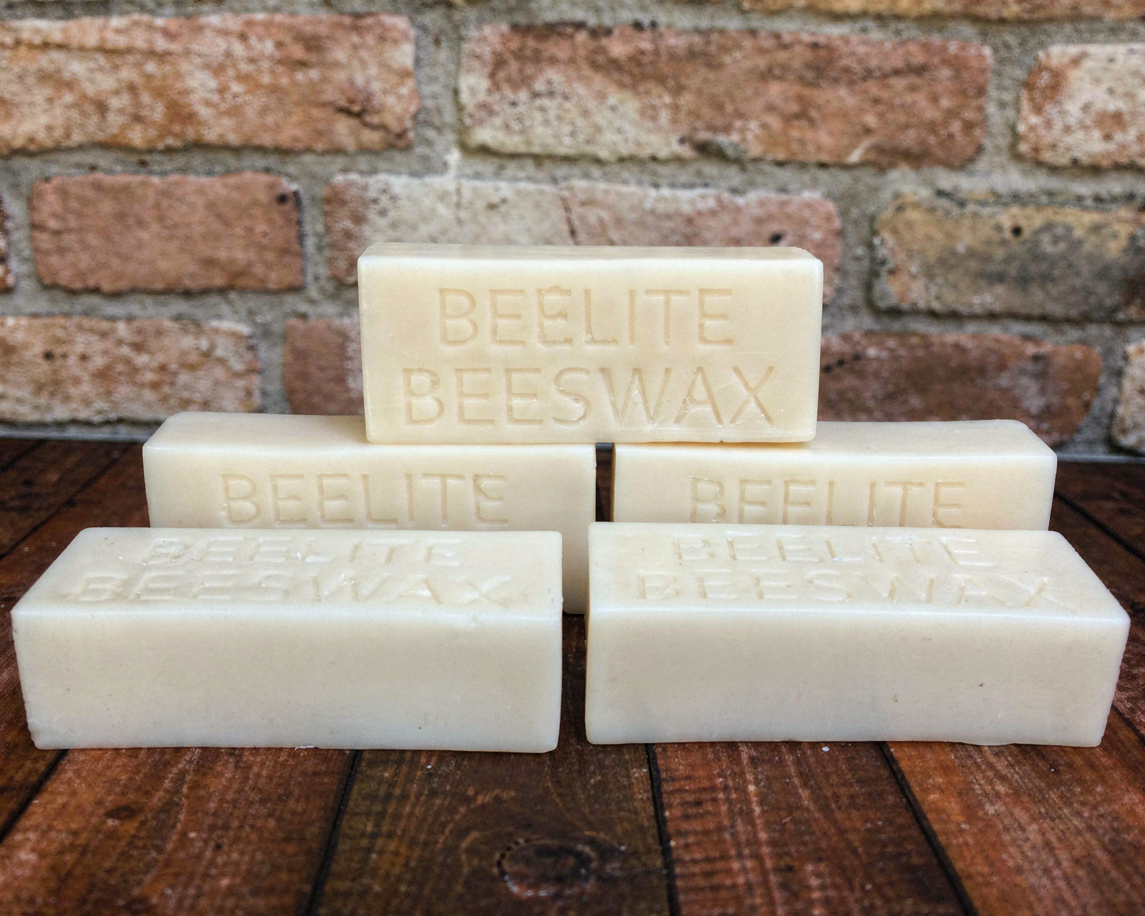 1 - 5lb 100% Pure Beeswax 1lb Block