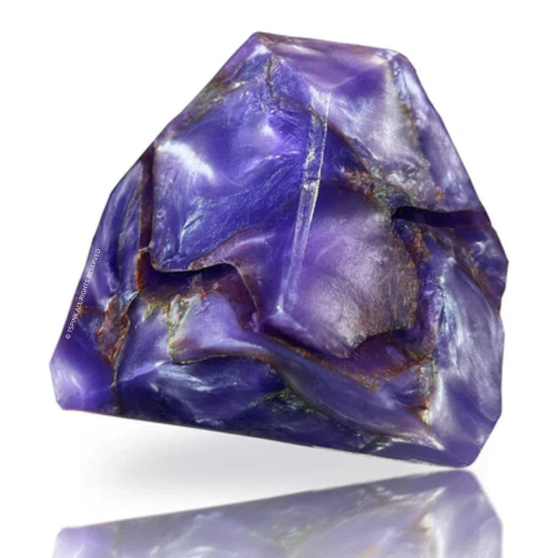 Star Sapphire™ SoapRocks® • Gemstone Bath Soap • Blossoming Plumeria