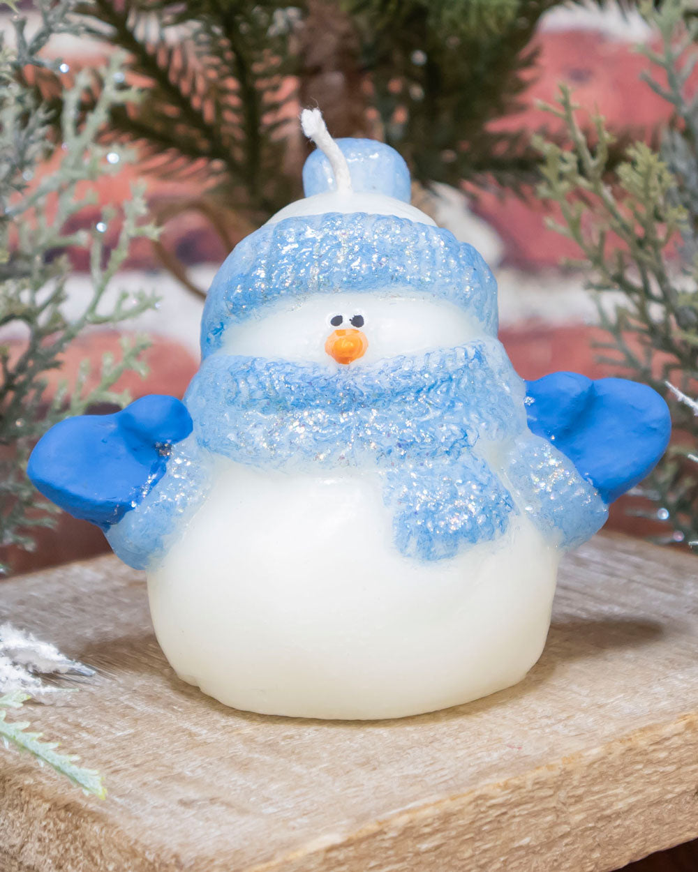 Glittered LG. Snowman