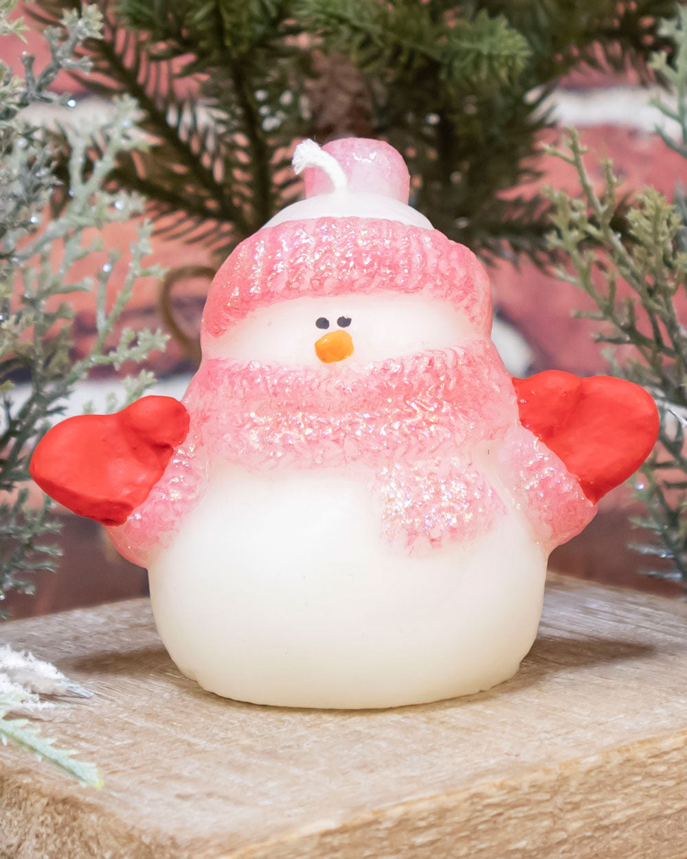 Glittered LG. Snowman