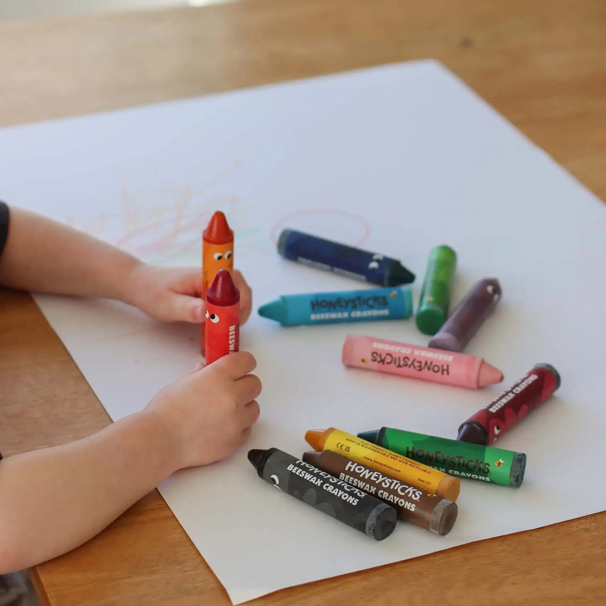 Honeysticks Beeswax Crayons Super Jumbos 7pk