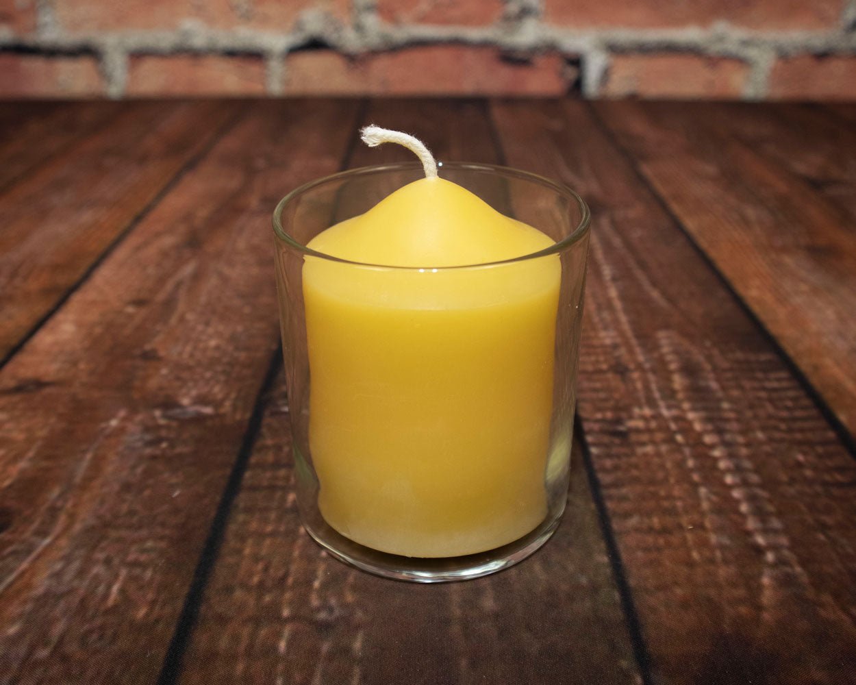 Glass Candle Holder
