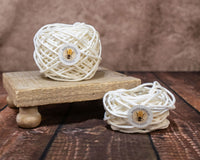 #2 Square Braided Cotton Wick for Beeswax