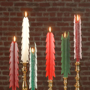 Beeswax Christmas Trees