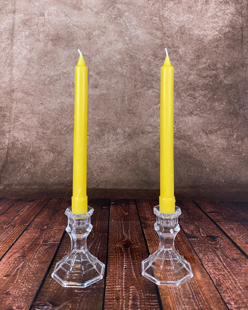 Beeswax Colonial Taper Candles