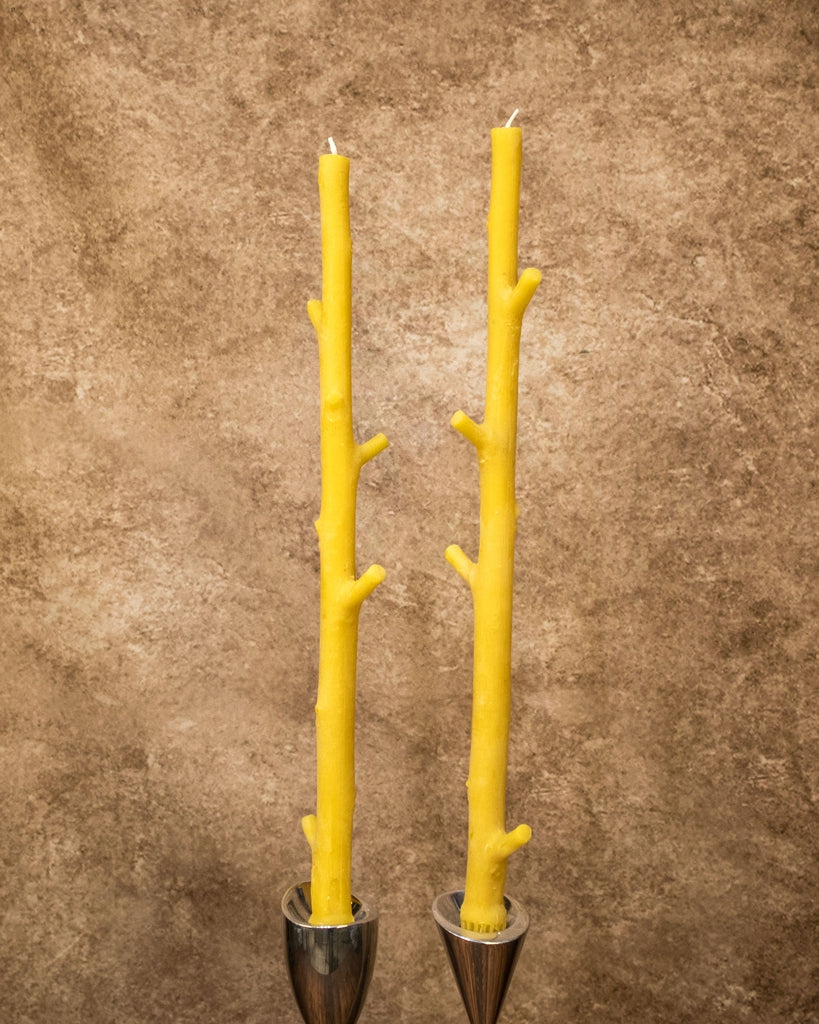 Beeswax Maple Stick Tapers