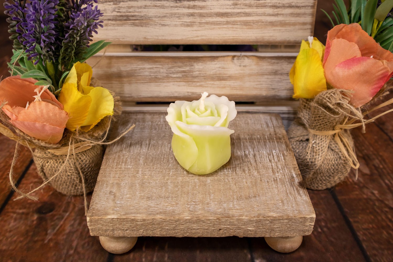 Spring Rose Votives